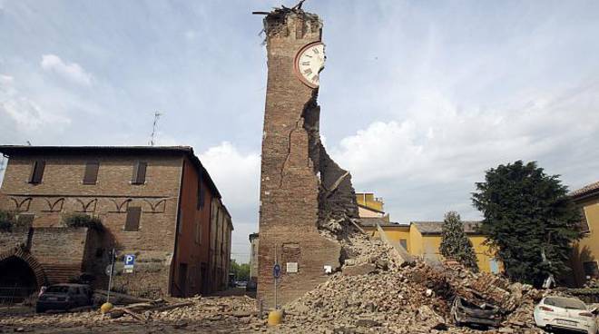 Terremoto in Emilia il 20 Maggio 2012