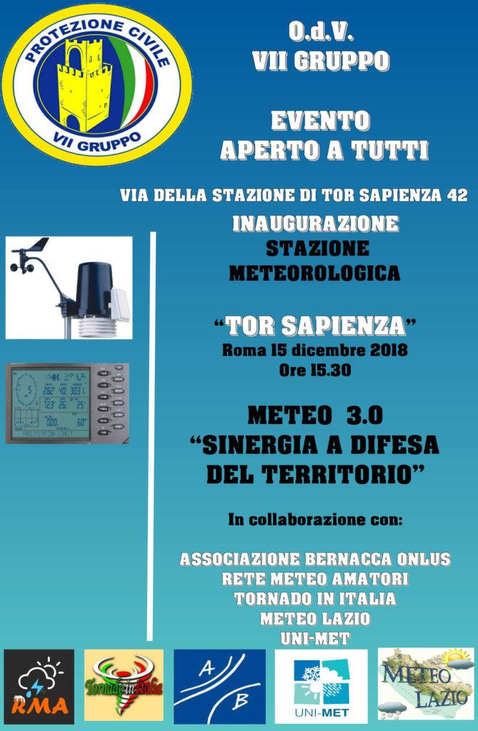 Meteo 3.0 "Sinergia a Difesa del Territorio"