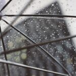 rain, umbrella, plastic