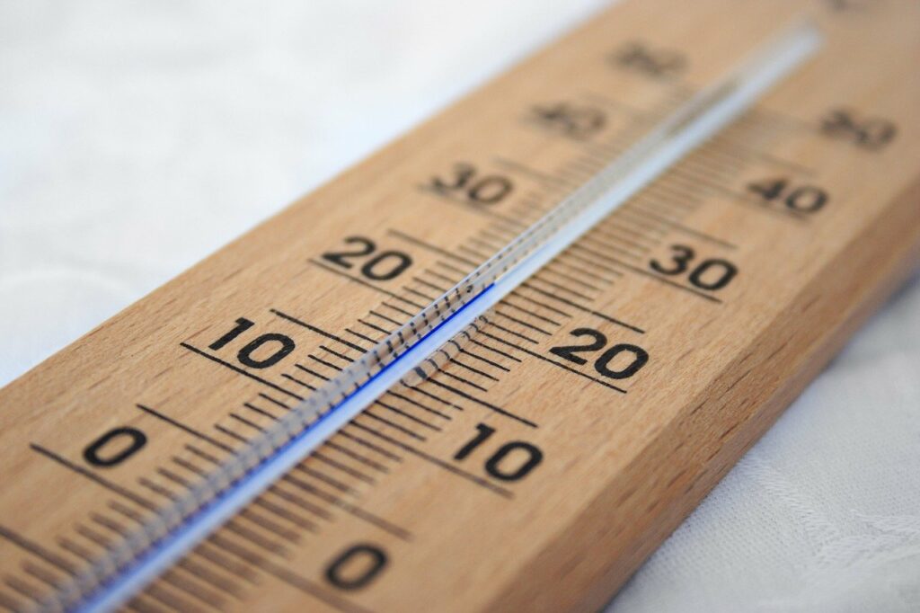 termometro - Le Temperature nel 2020 a Stazione di Montale Pistoia