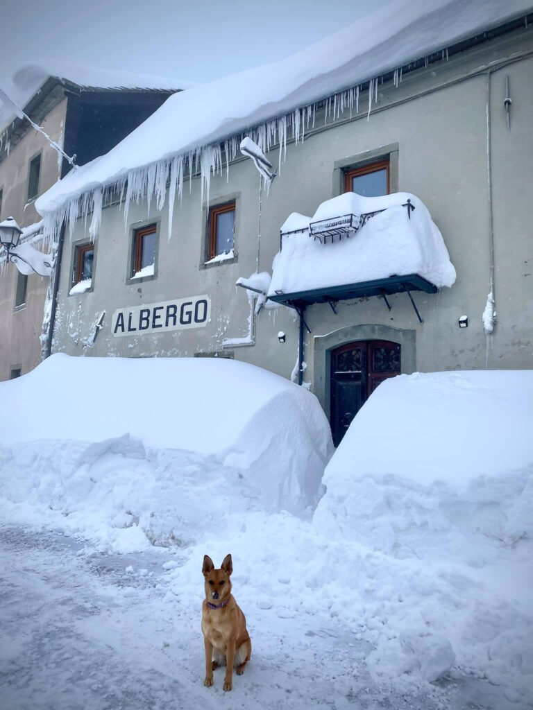 Albergo L' Appennino da Pacetto - foto di Fabrizio Bertagni da San Pellegrino in Alpe(LU) 1500m
