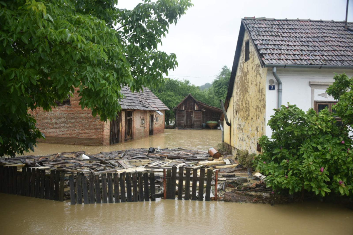 Alluvione in Croazia a Našice - 19 Luglio 2021