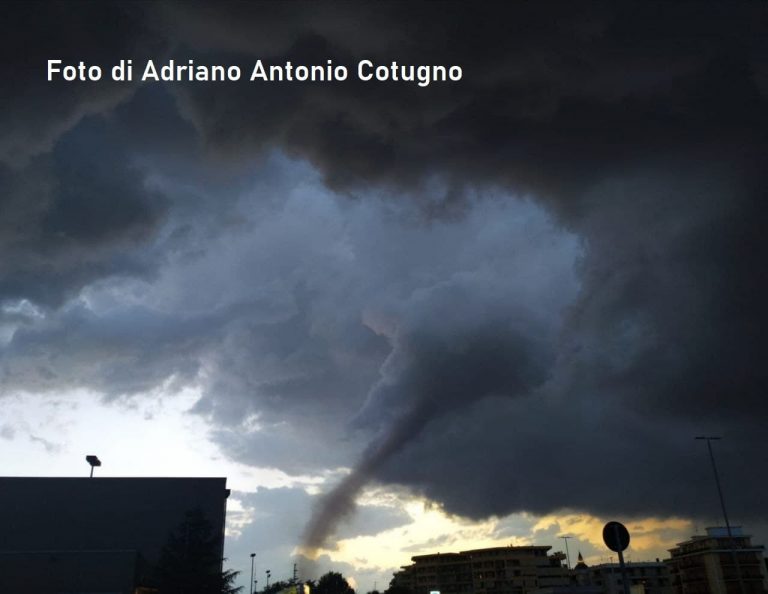 Tornado a Cerignola 16 Luglio 2021