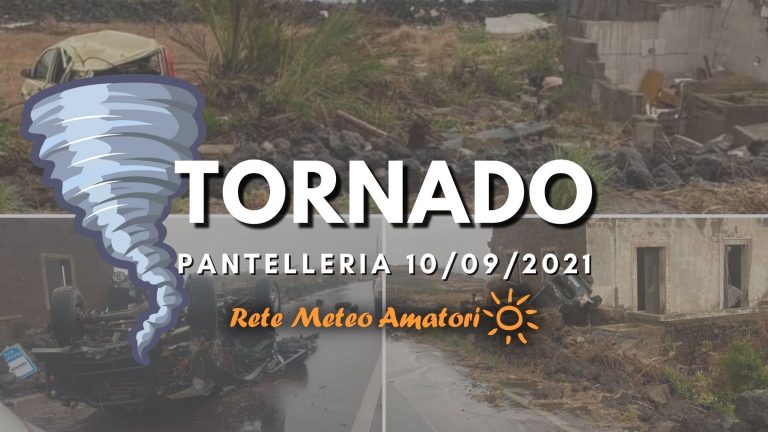 Tornado a Pantelleria 10 Settembre 2021