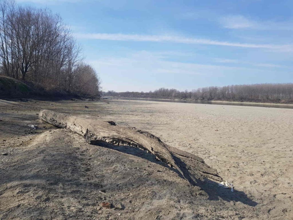 Fiume Po-Pianura Padana peggiora la crisi idrica
