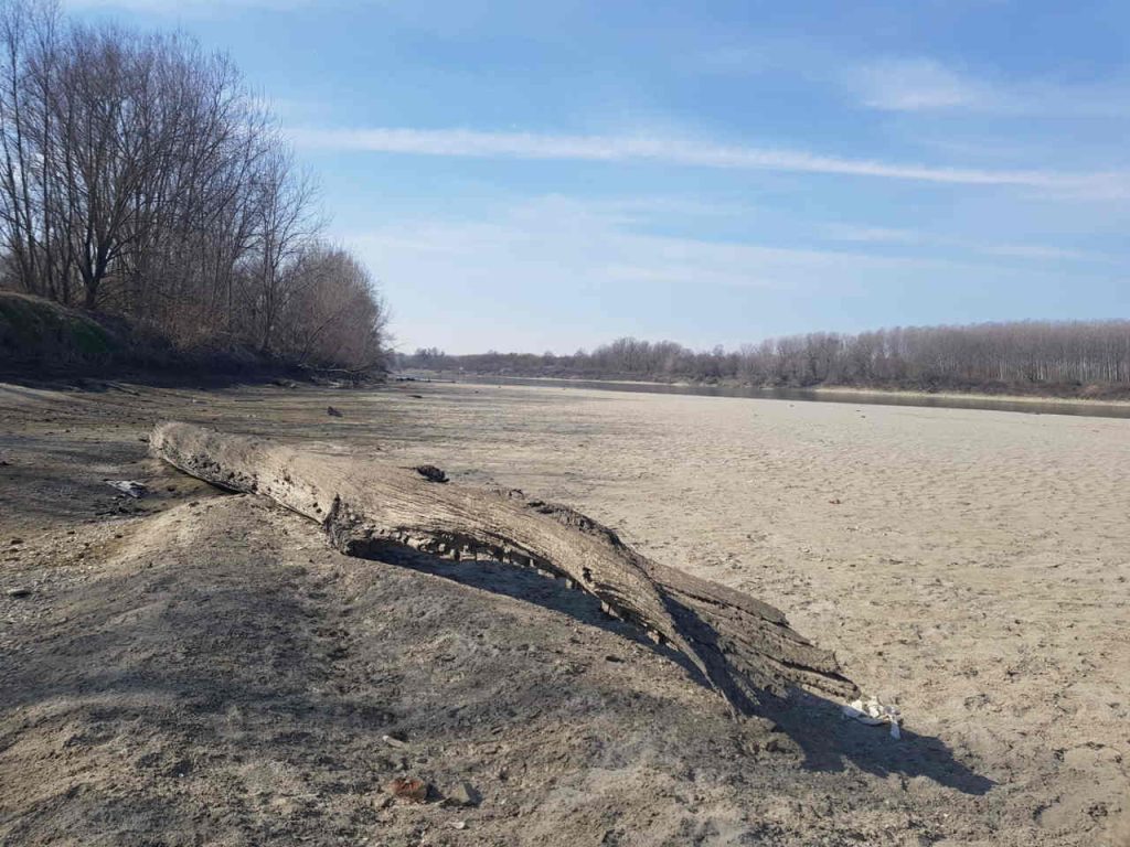 Fiume Po-Pianura Padana peggiora la crisi idrica