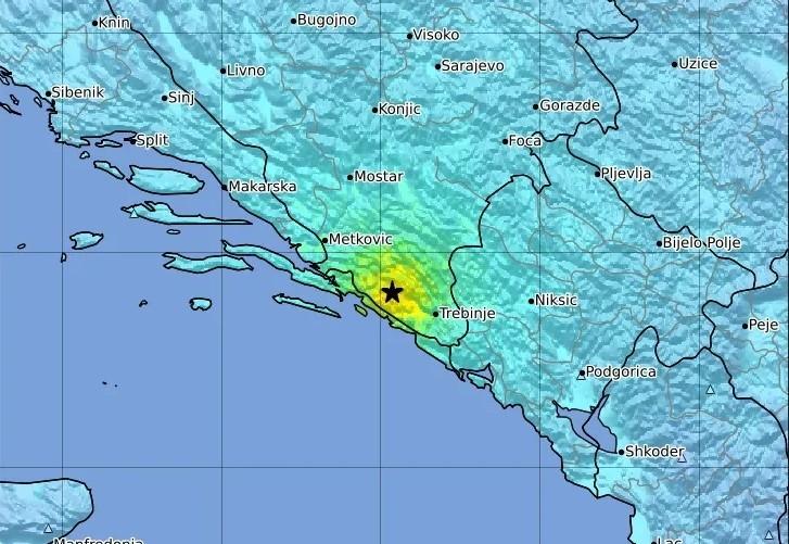 L’Analisi di INGV sul Terremoto in Bosnia del 22 Aprile 2022