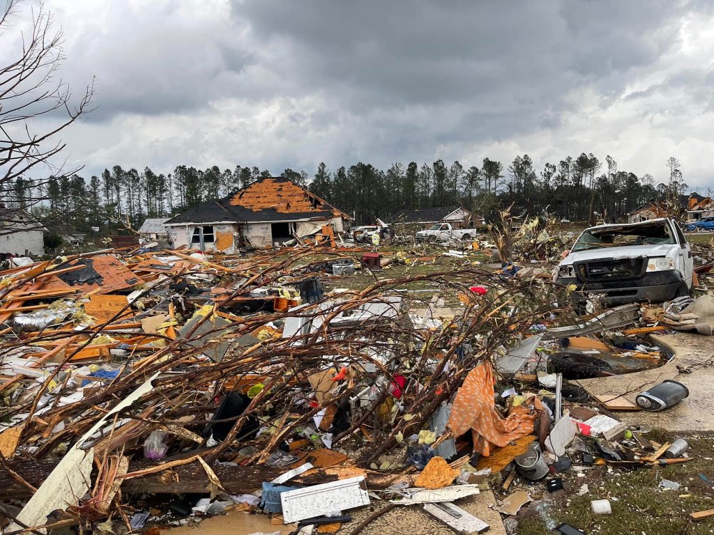 Sud-Est degli Stati Uniti devastato da diverse Tempeste