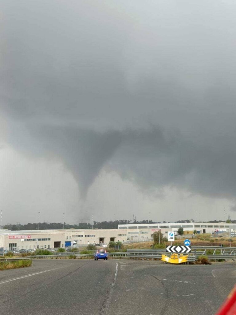 Foto Tornado Civitavecchia 8 Settembre 2022