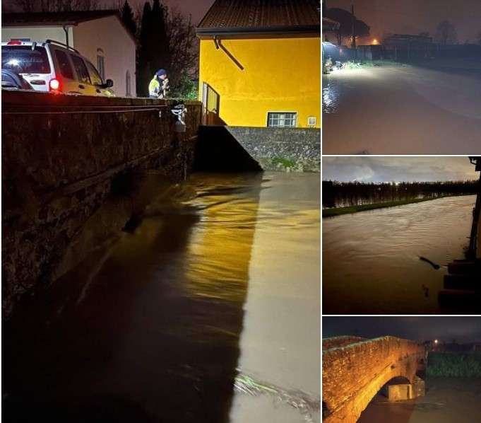 Toscana Maltempo in Provincia di Pistoia 15 Dicembre