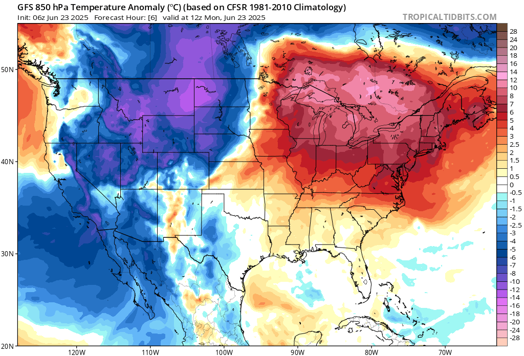 Ondata di Calore negli Stati Uniti: Temperature fino a 40°C nel Midwest e Nordest