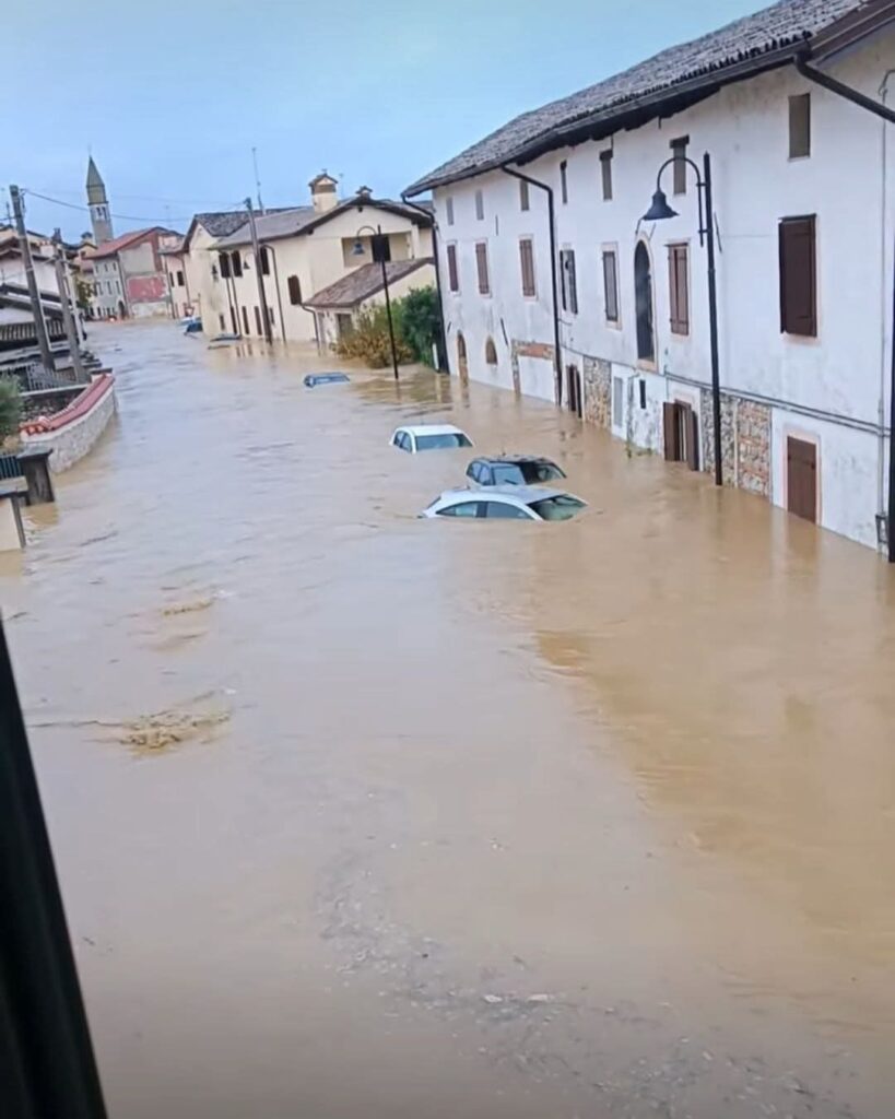 Allagamenti e interventi di soccorso durante il maltempo in Friuli-Venezia Giulia