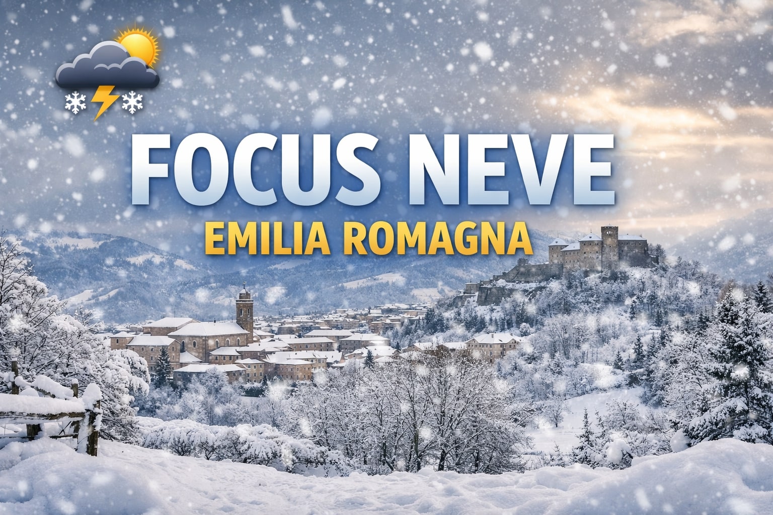 meteo emilia romagna focus neve il 6 gennaio 2026 da Retemeteoamatori.it meteo emilia romagna focus neve il 6 gennaio 2026