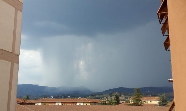 Il violento nubifragio del 28 Agosto 2017 in provincia di Pistoia