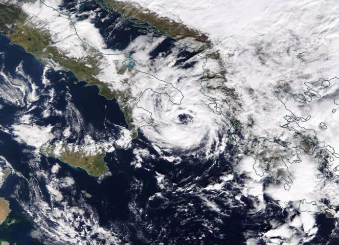 Medicane, l’Uragano Mediterraneo?