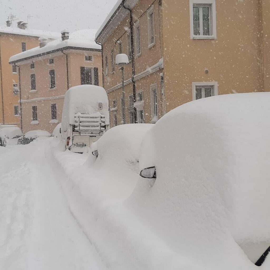 Forti nevicate al Nord 28 Dicembre 2020
