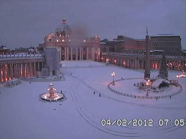 La Nevicata a Roma del Febbraio 2012