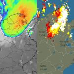 Tunisia allagamenti dopo un forte sistema temporalesco 24 Ottobre 2021