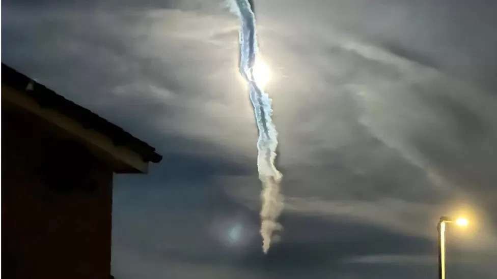 Una “Strana” Nuvola sui cieli dell’Oxfordshire