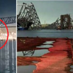 Crolla il ponte Francis Scott Key di Baltimora