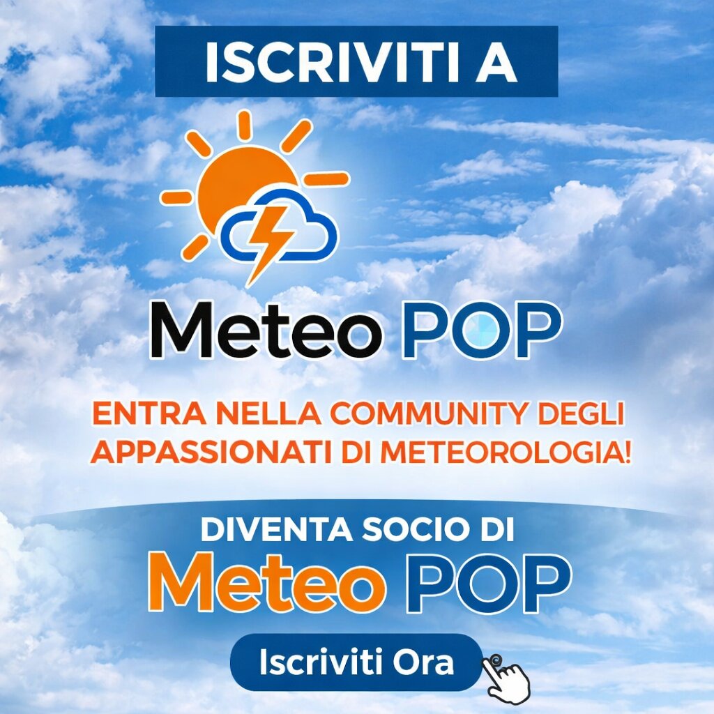Al via la Campagna di Tesseramento 2026 di Meteo POP – RMA APS